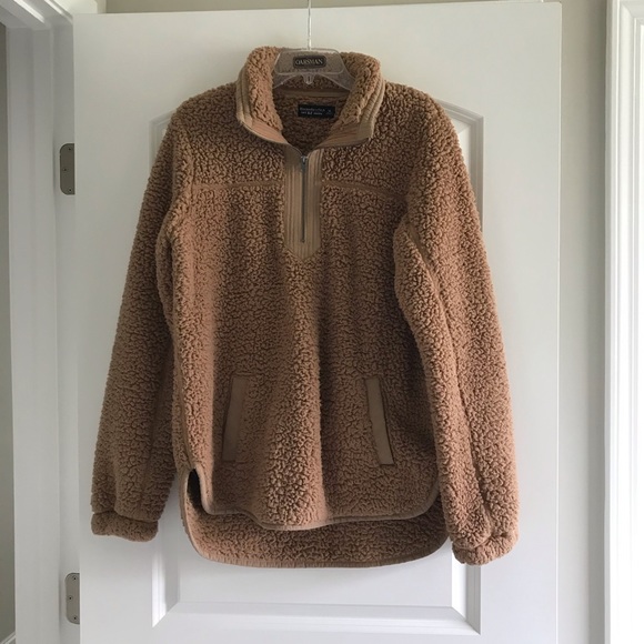 abercrombie sherpa pullover